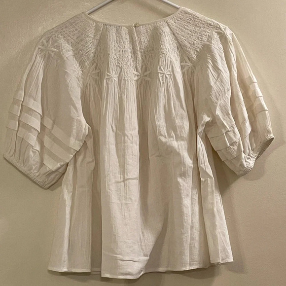 Madewell White Blouse - Picture 6 of 9